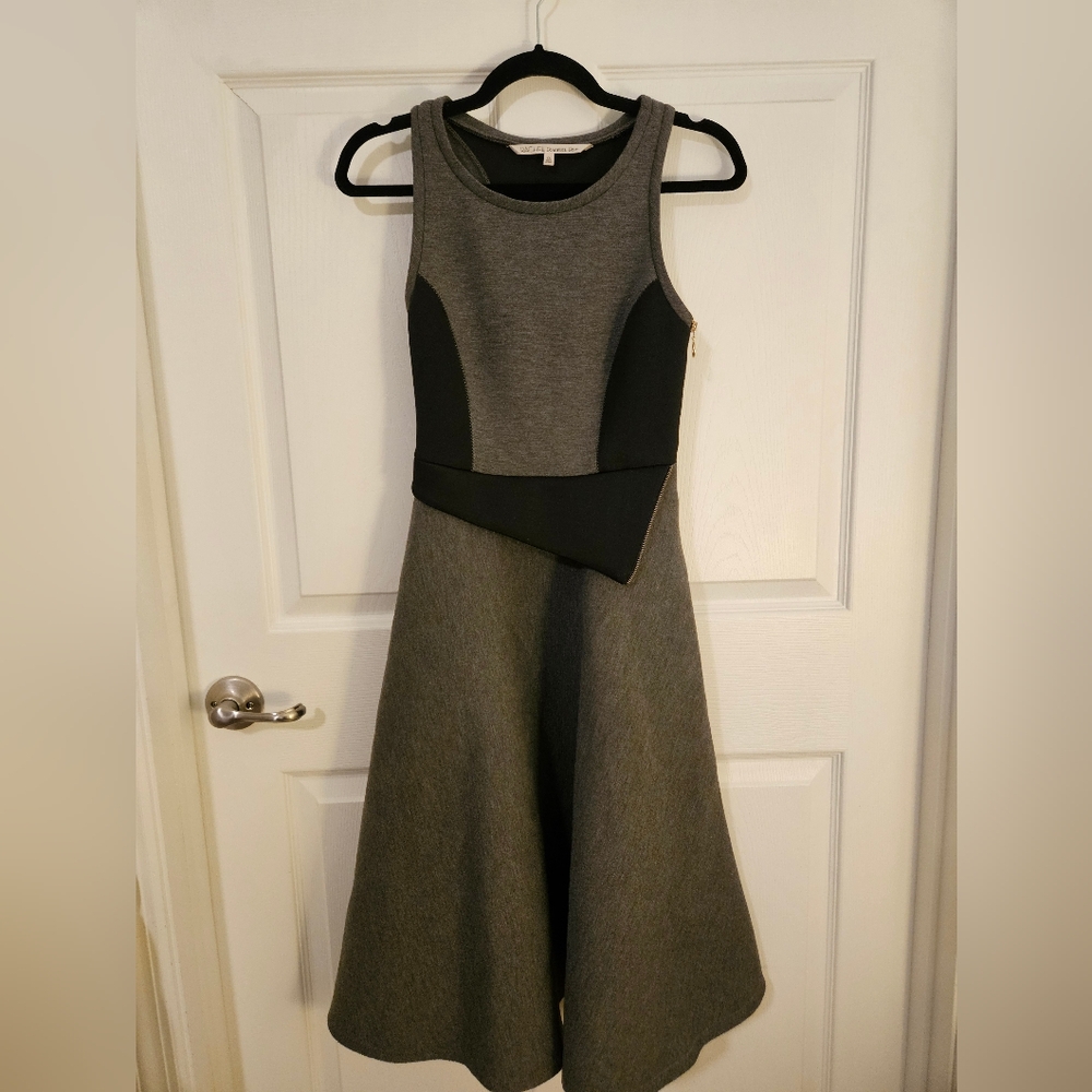 Gray and Black Women's Jumpsuit
